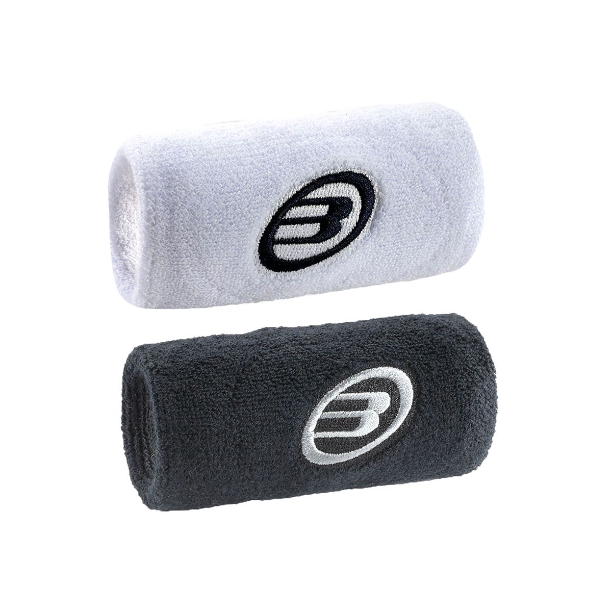 WRISTBAND BULLPADEL BPMU254 WHITE BLACK