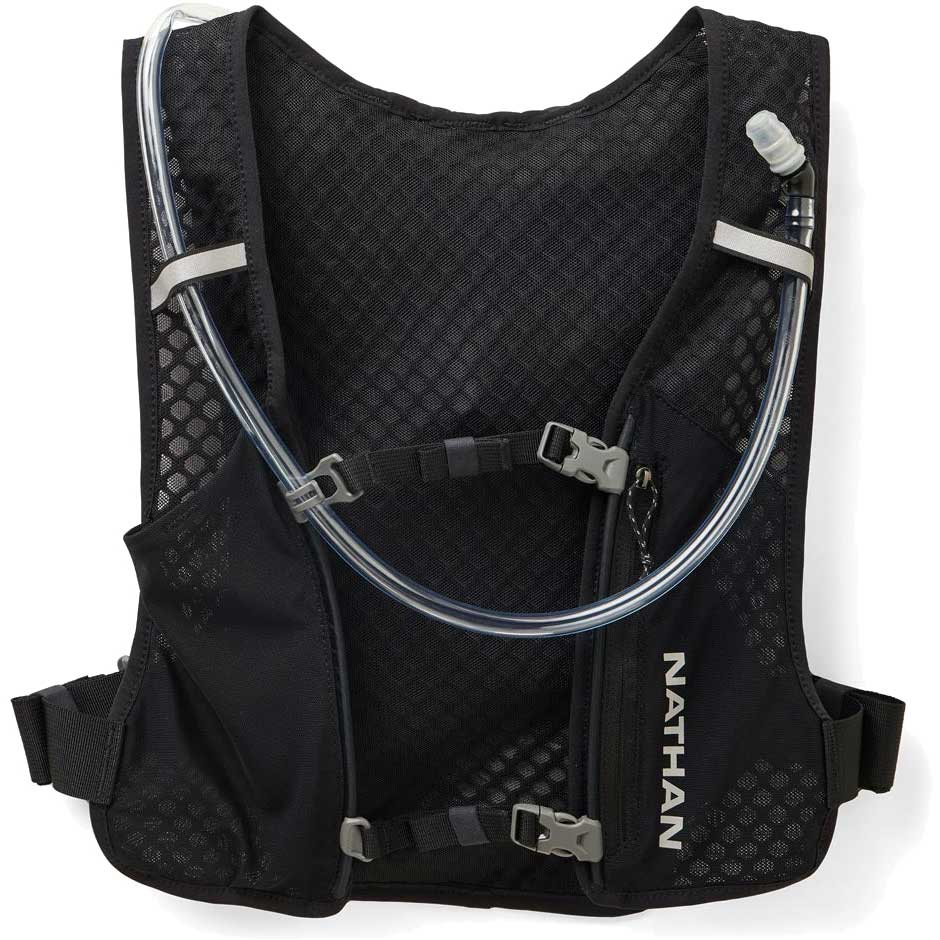 Nathan Sports Quick Start Hydration Vest - 15L - black/reflective silver