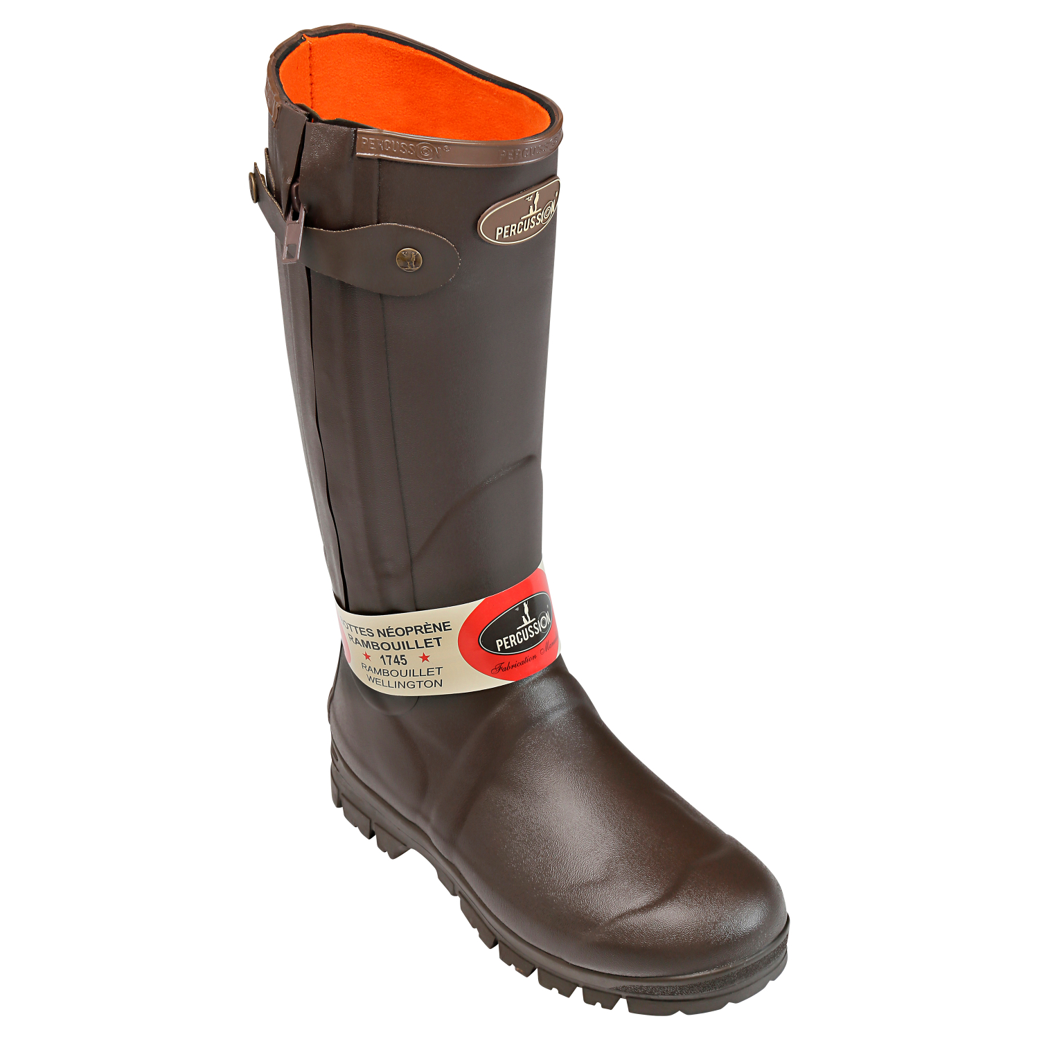 Percussion Hunting rubber boot Rambouillet Full-Zip