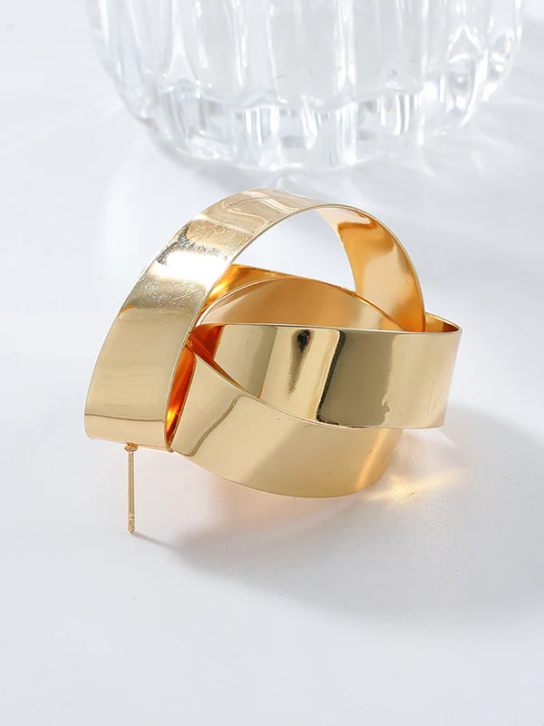 Geometric Drop Earrings