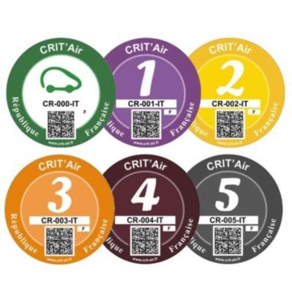 Porte assurance Chaft Protège vignette Crit'Air Universel - IncoloreRef : CH0644 / PE100