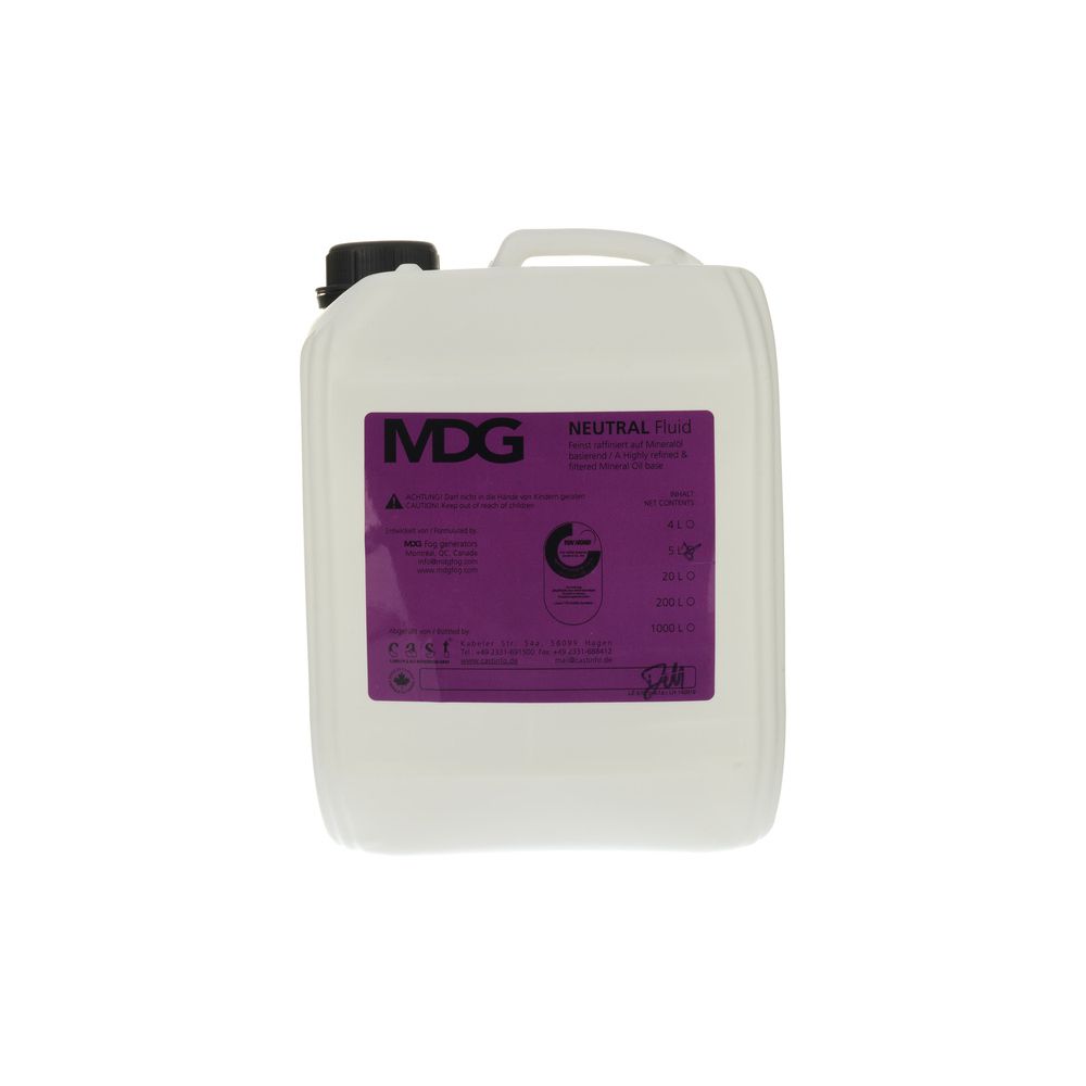 MDG Neutral Fluid 5 L – Thomann Ireland