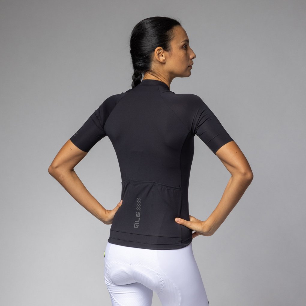 Alé PRAGMA Color Block Short Sleeve Jersey Women - black