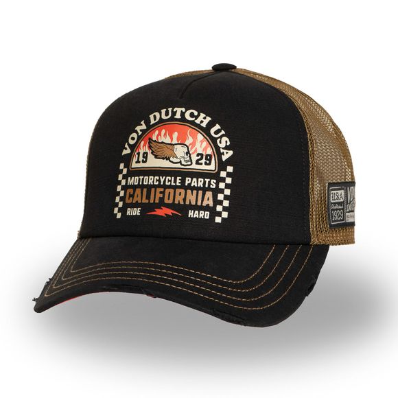Casquette Von Dutch CREW - NoirRef : VDH0307 / VD/1/CT/CREW/25-TU
