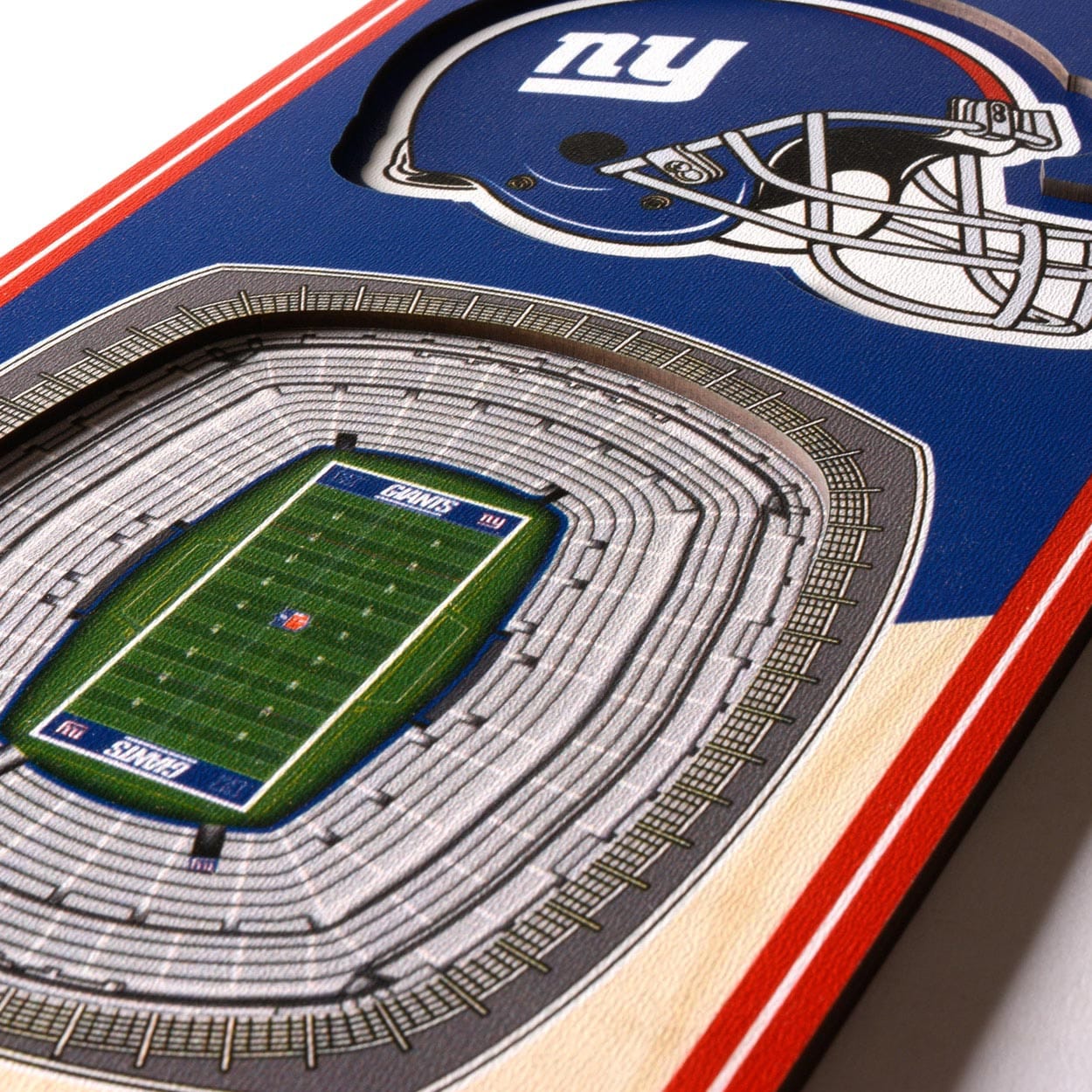 New York Giants 3D Stadium NFL Banner