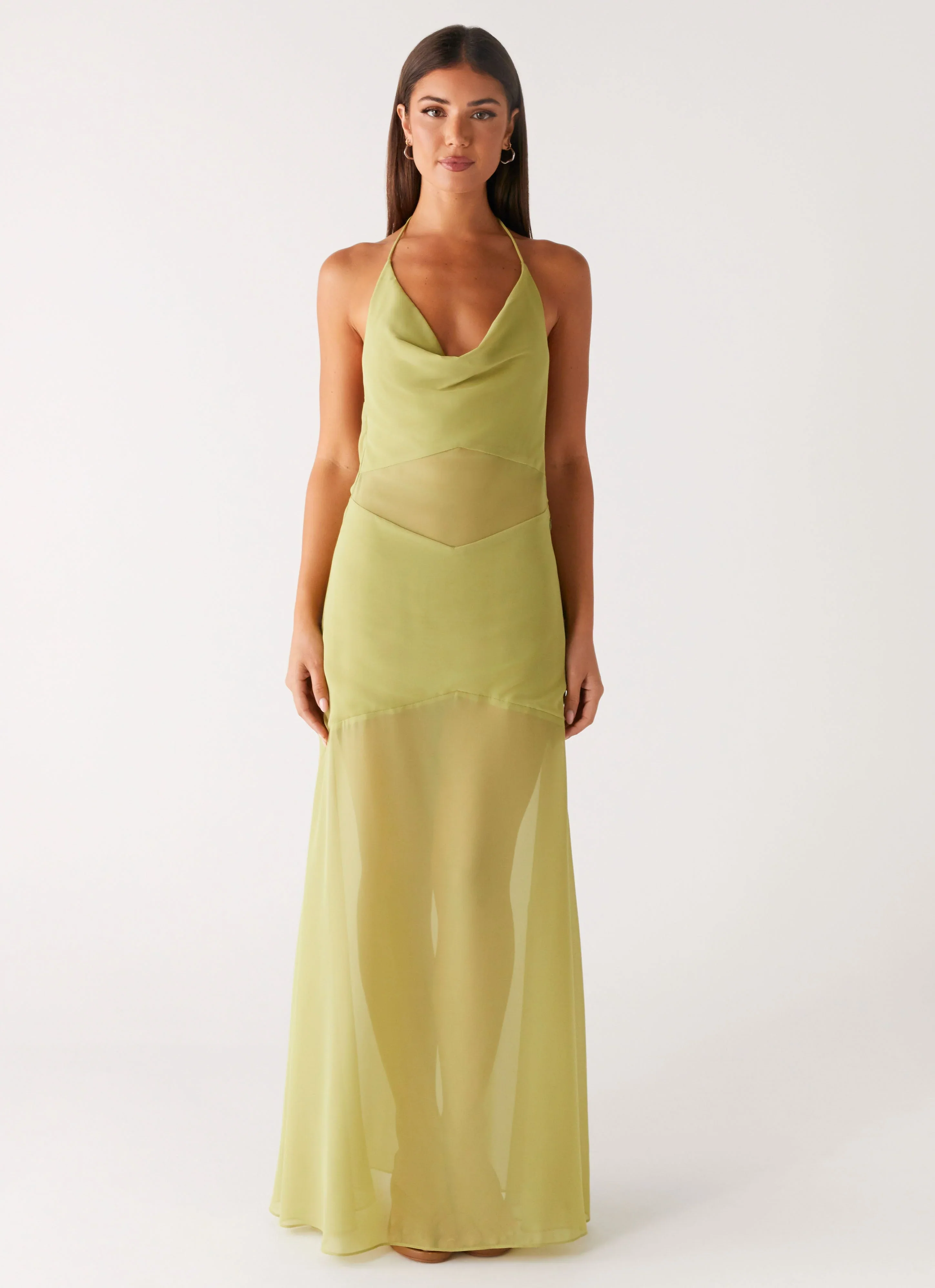 Samoa Maxi Dress - Lime