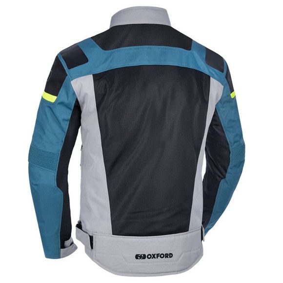 Oxford Dakar Air 1.0 Dry2Dry Motorcycle Jacket - Gray / BlueRef: OD0293