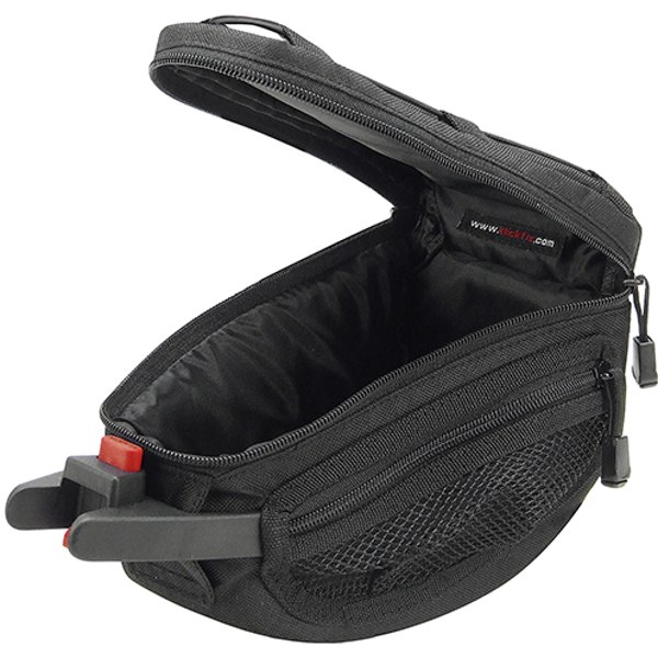 KLICKfix Contoura 0216CS Bike Bag for Seat Post - 2L - black