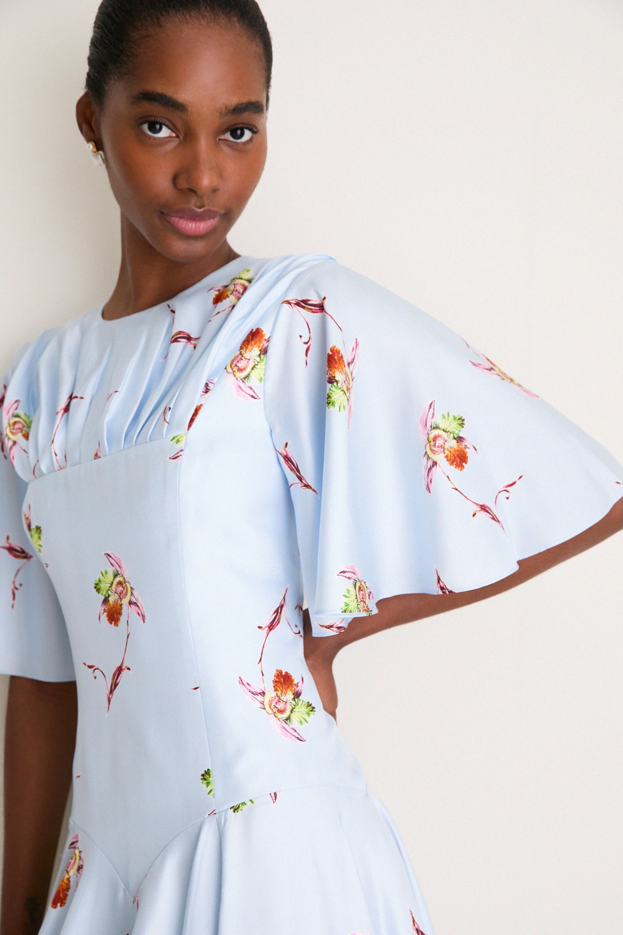 Blue Lily Orchid Risabelle Dress