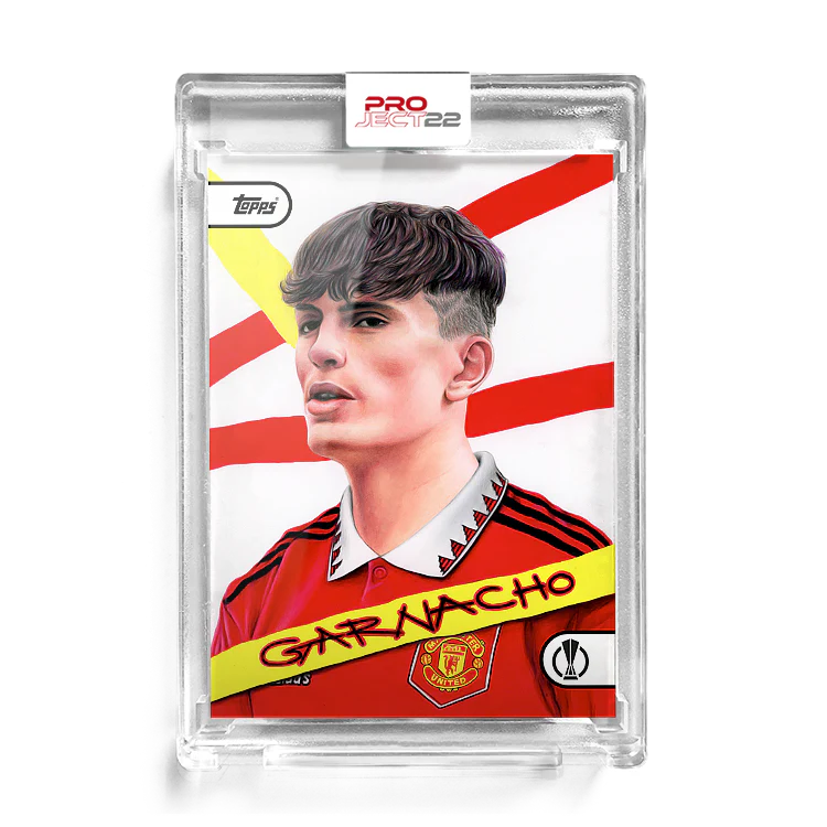 Project22 - Alejandro Garnacho by Sanil Chitrakar - Topps UK