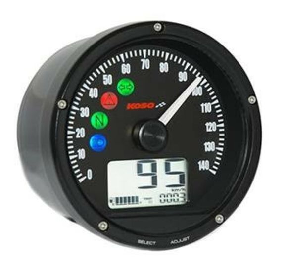 Compteur Koso de vitesse D75 noir UniverselRef : KOS00025A / 1067432
