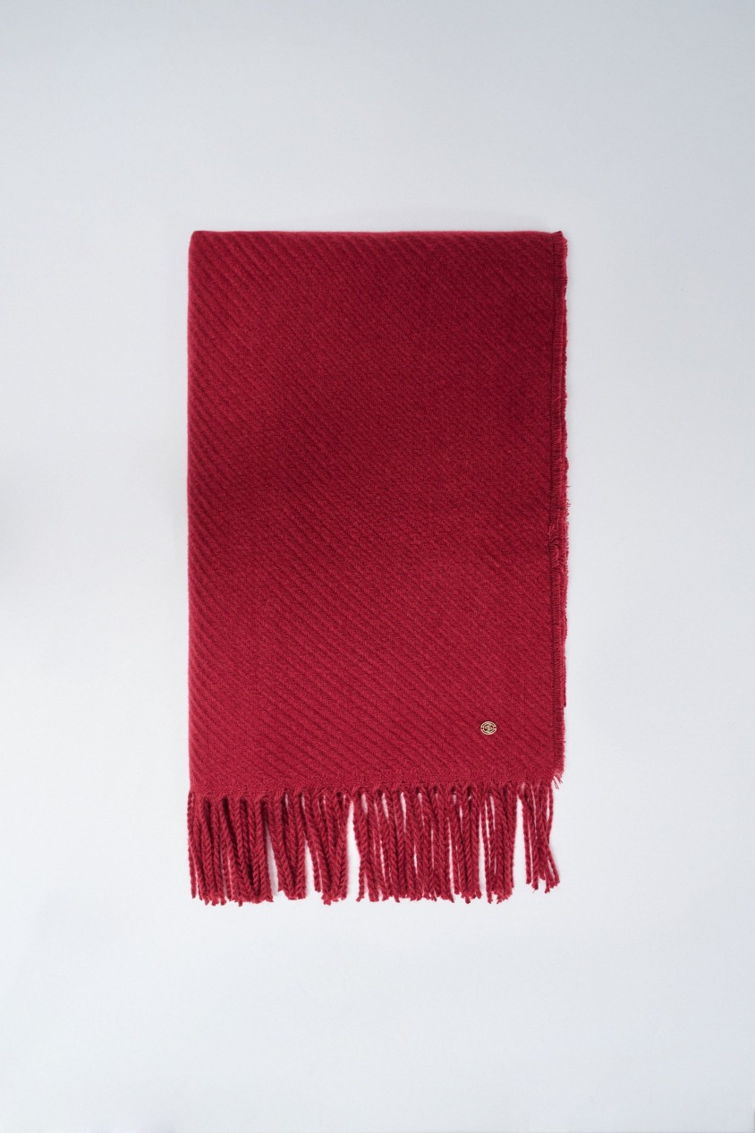 SCARF WITH FRINGES