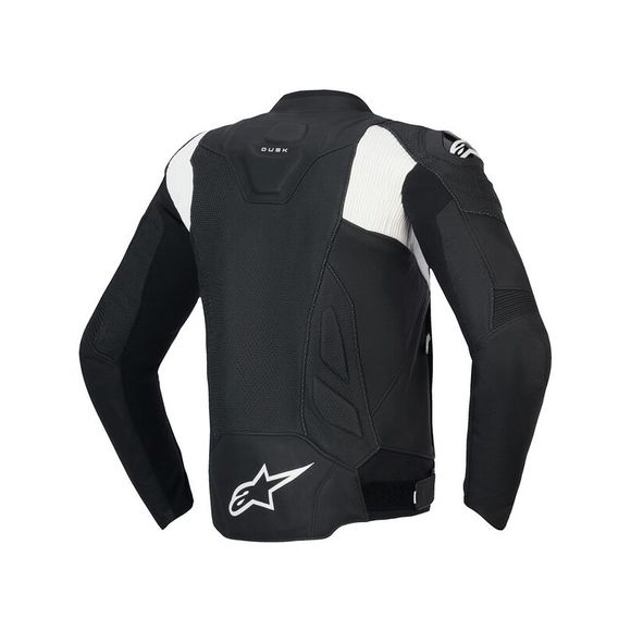 Alpinestars Dusk Airflow Motorcycle Jacket - Black / WhiteRef: AP3635