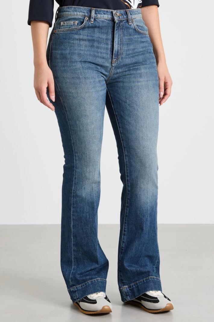 Flared jeans - BLUE