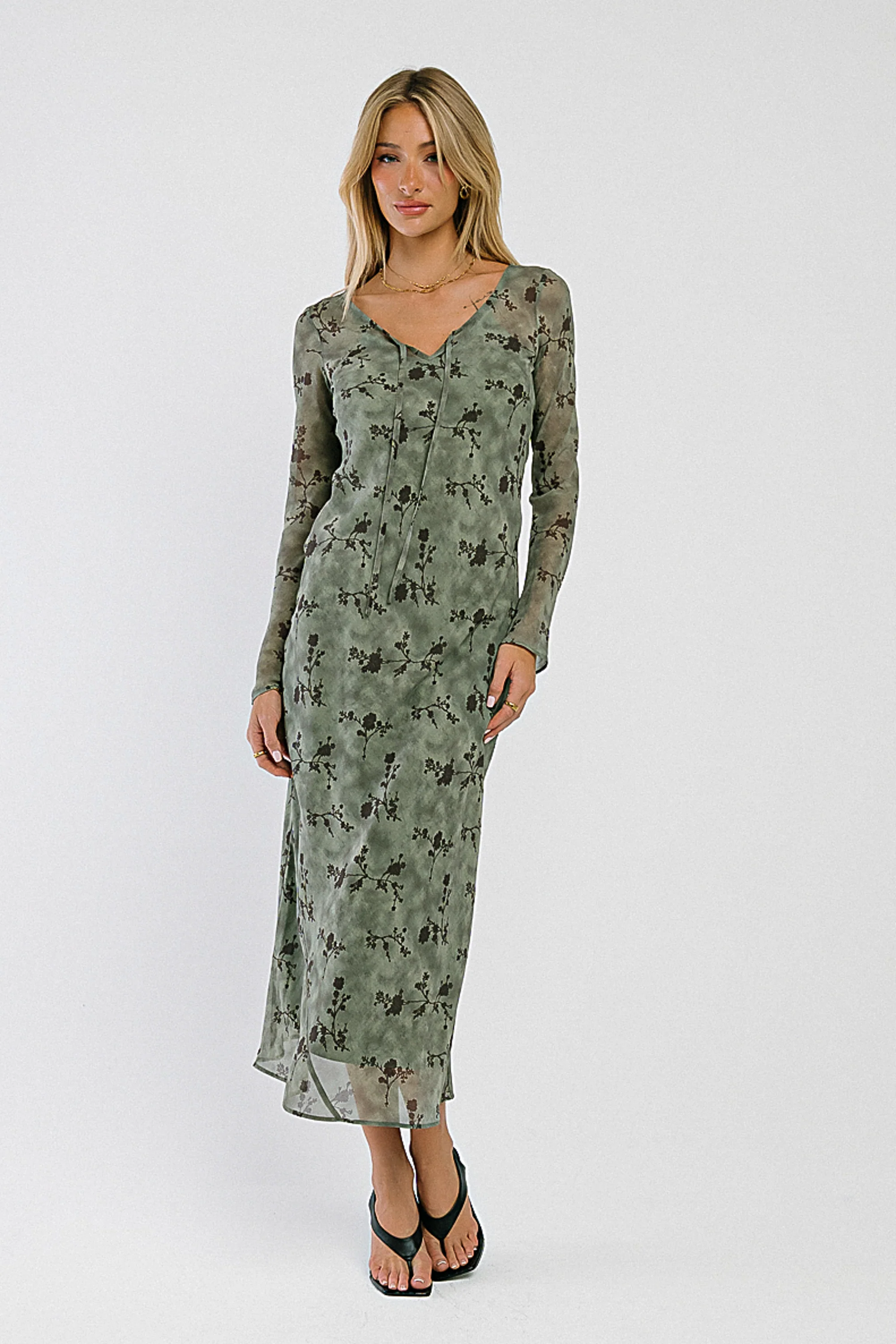 Maeve Maxi Dress in Green