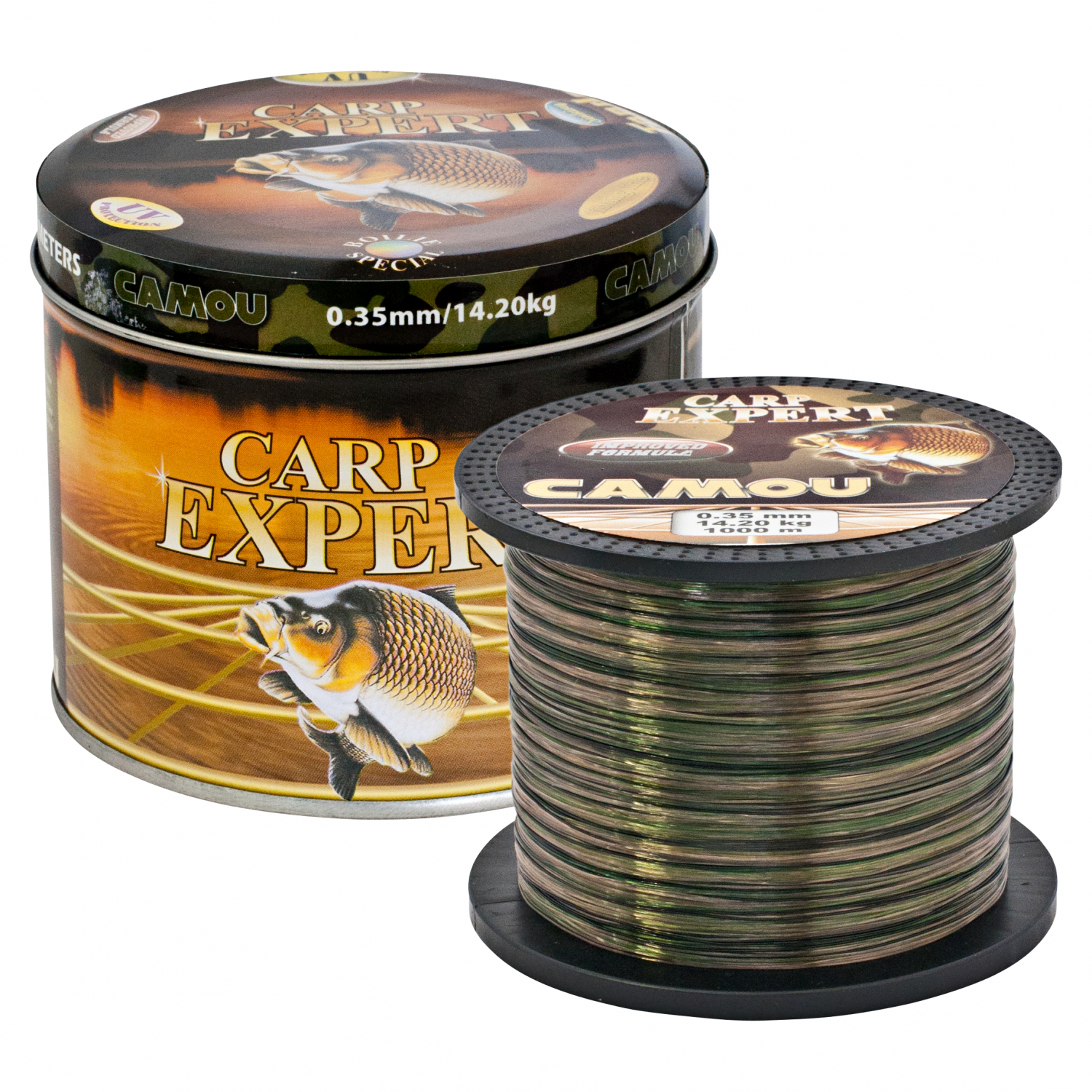 Energofish Fishing Line Line Carp Expert (camou, 1.000 m)
