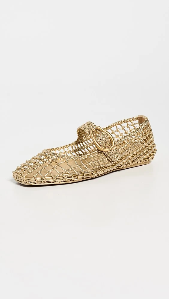 Brass Gina Flats