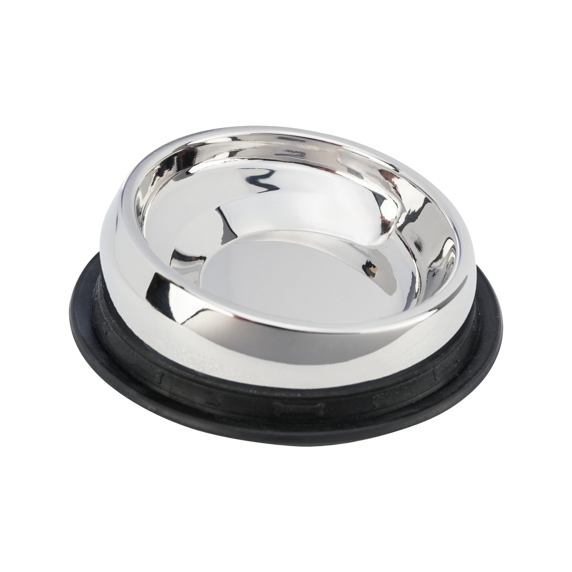 Trixie Stainless Steel Water and Food Bowl - 0.7 l x 27 cm r