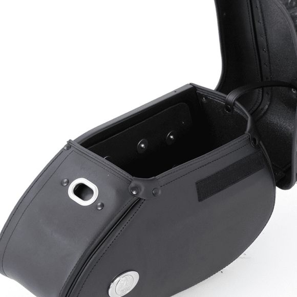 Hepco & Becker saddlebags Complete kit Ivory black for tubular supports - black UniversalRef: HBE05526A / 620505