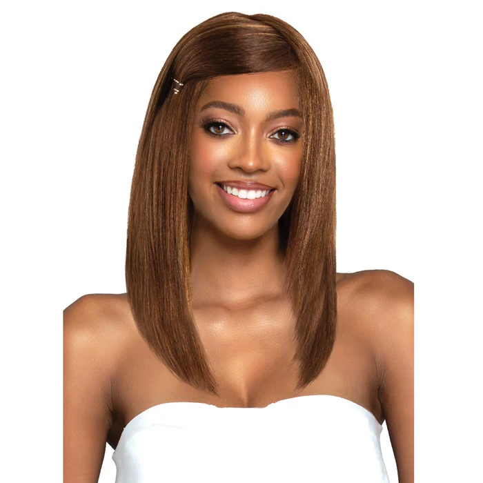 Bobbi Boss Remy 100% Human Hair Full Wig - MH200 STRAIGHT YAKY 18