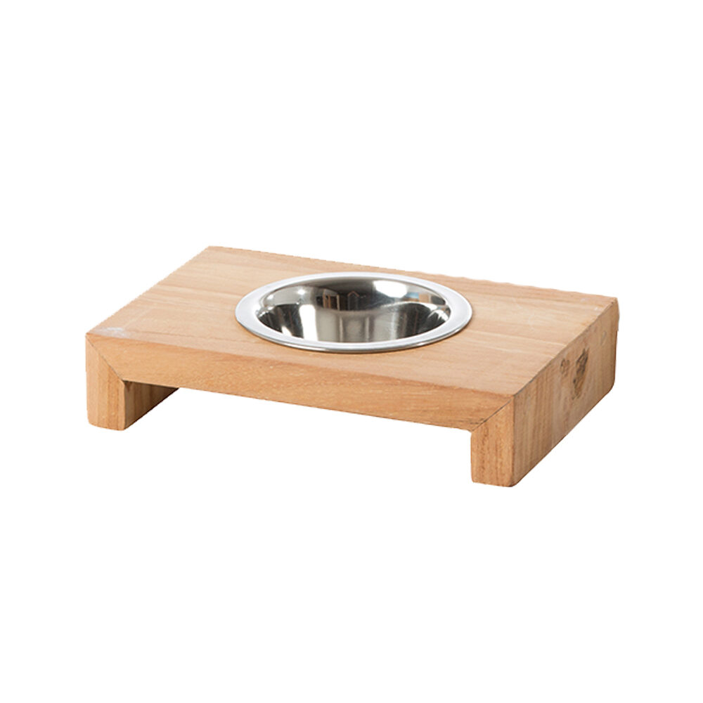 51 Degrees North – Single Food Bowl – Teak – M (300ml)