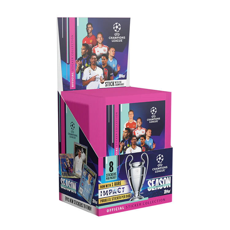 UEFA Champions League Stickers 23/24 - Full Box