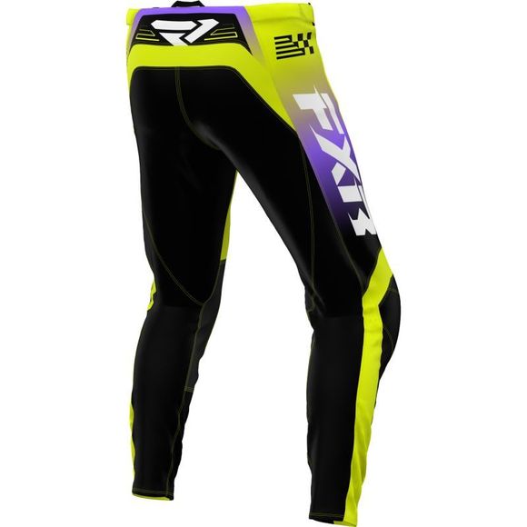 CHILDREN FXR CLUTCH cross pants - Black / PurpleRef: FXR1728