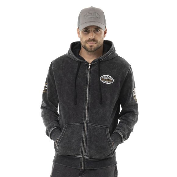 Von Dutch Soul Sweatshirt - Gray / BlackRef : VDH0389