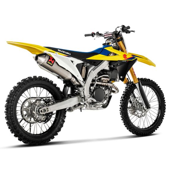 Ligne Complète Akrapovic Evolution Titane Tout TerrainSUZUKI 250 RM-Z 250 - 2018 - 2026Ref : S-S2MET6-BNTA / 18201905