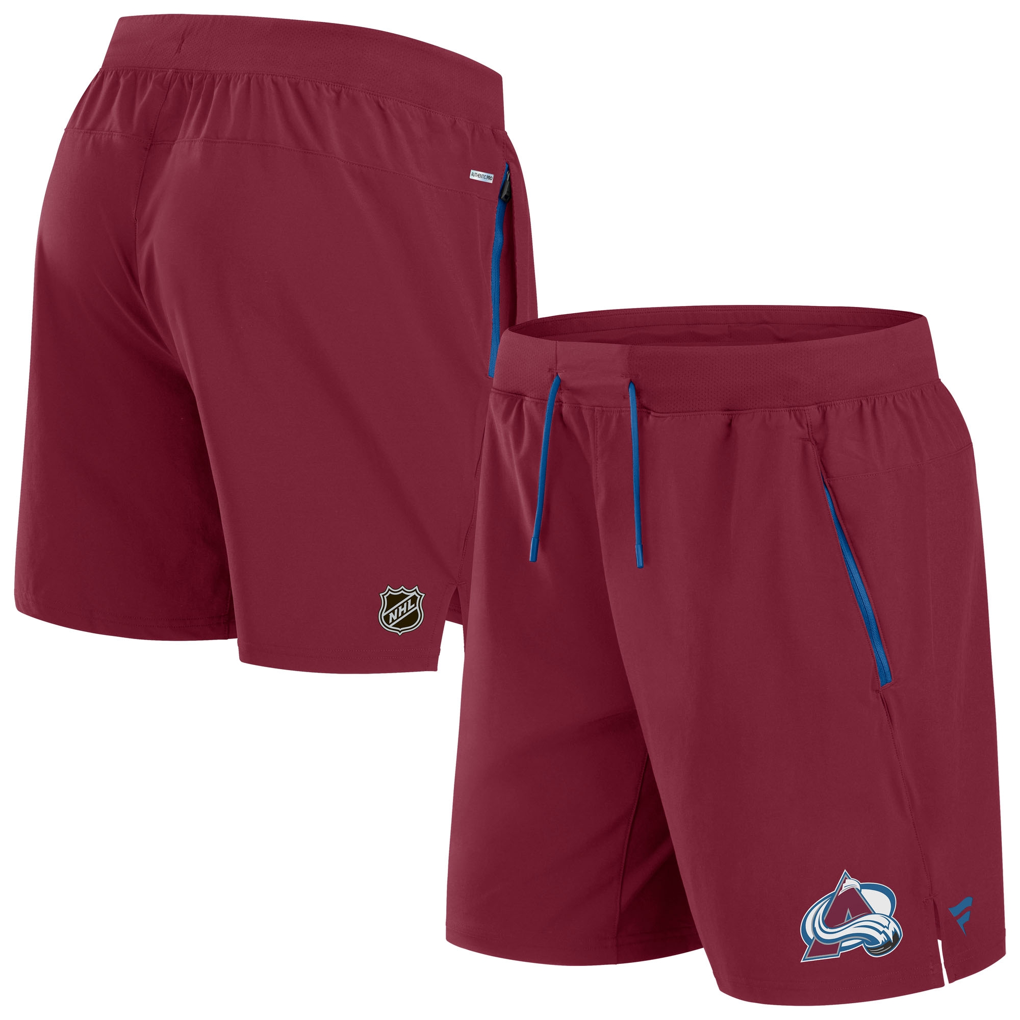 Colorado Avalanche 2024/25 Authentic Pro Locker Room NHL Shorts Red
