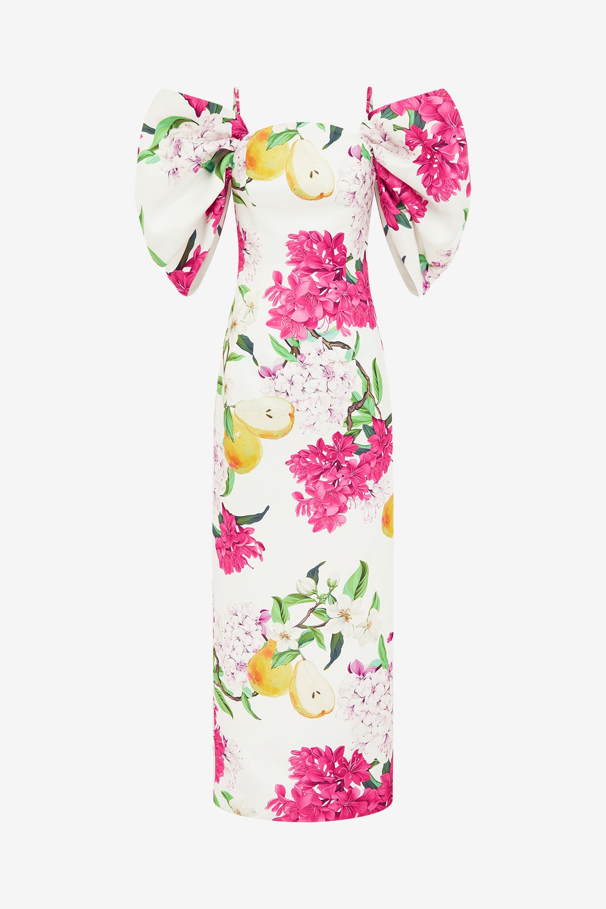 Arabella Maxi Dress - Floral Pear Print