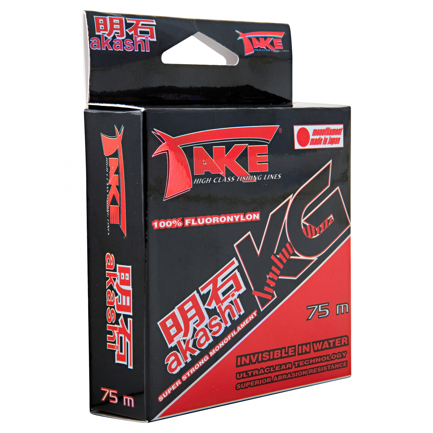 Lineaeffe Fishing Line Take Akashi Kilo (clear, 75 m)