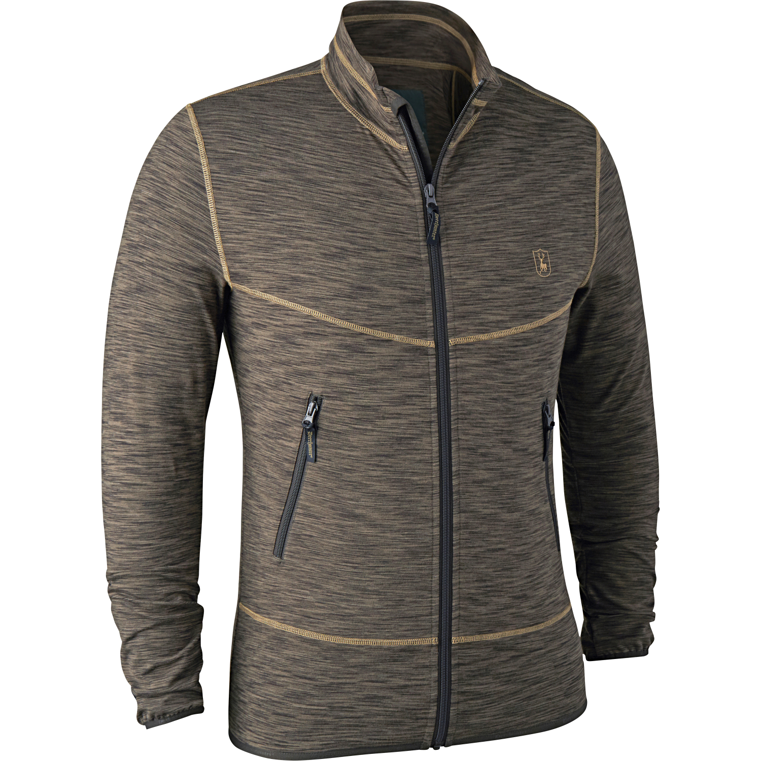 Norden Insulated Fleece For Men (Brown Melange)