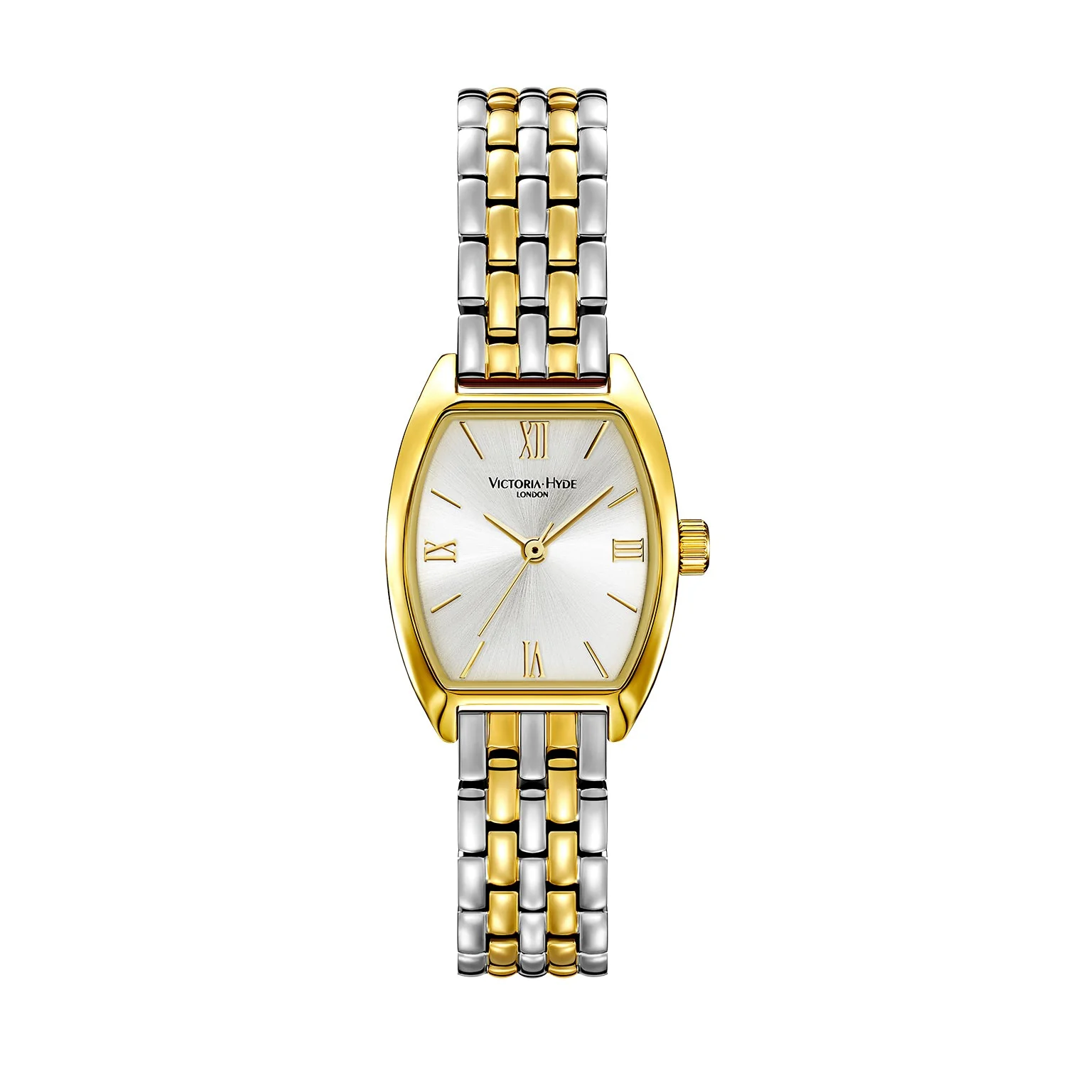 BARREL Series Women's Watch - Silver Gold
