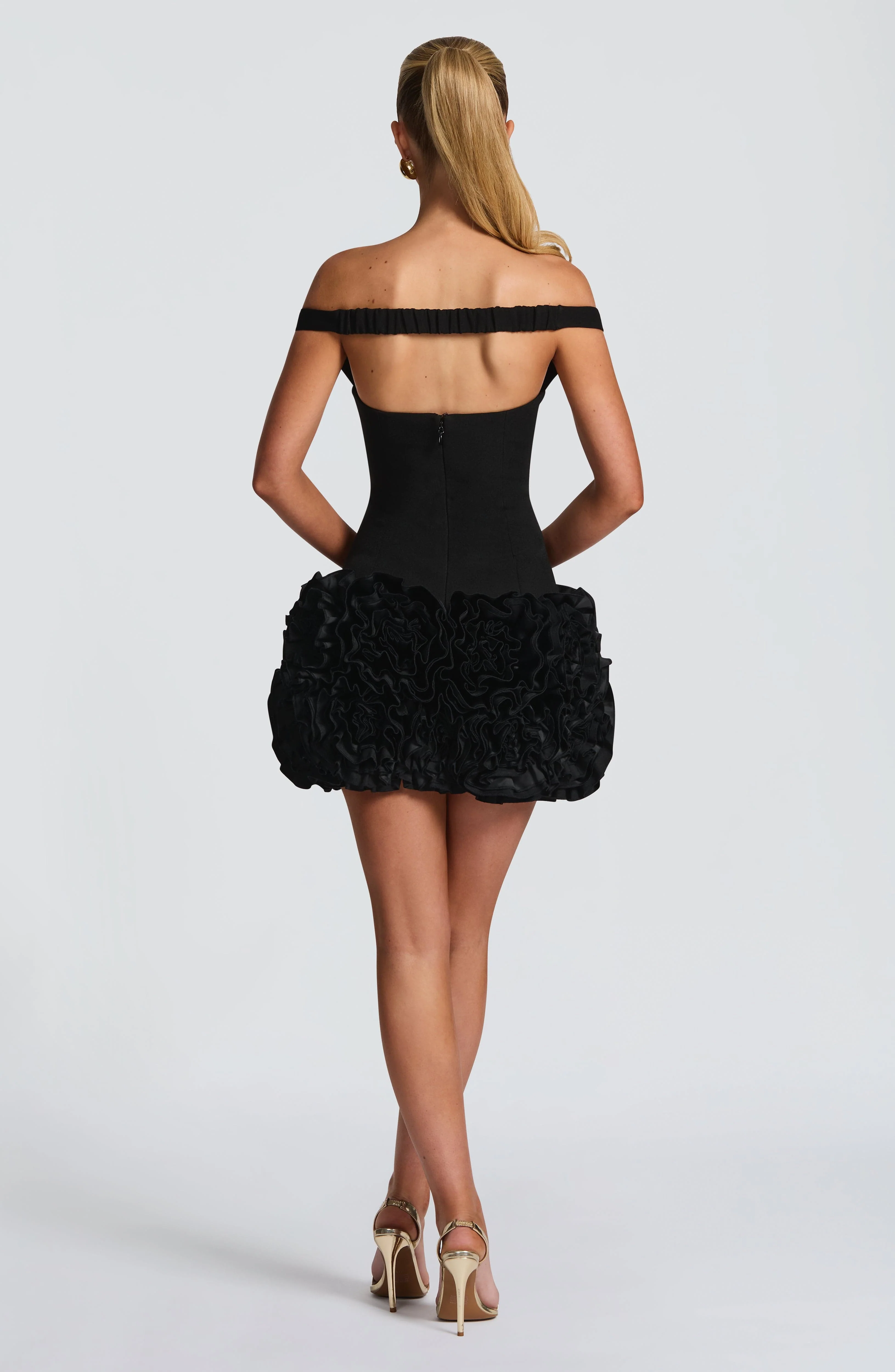 Aveta Mini Dress - Black