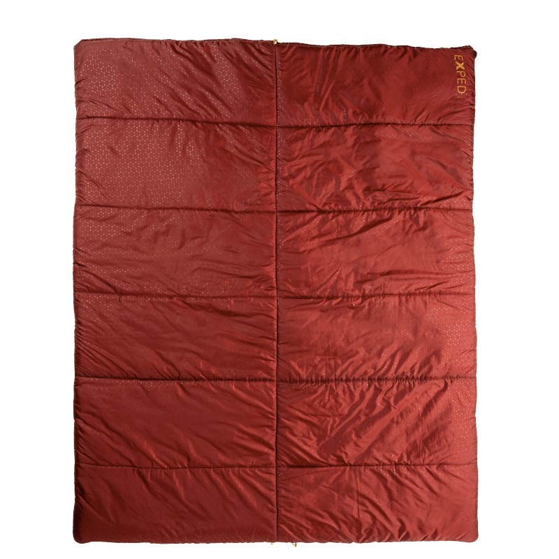 Exped Megasleep Duo Sleeping Bag - burgundy/ocean/moraine