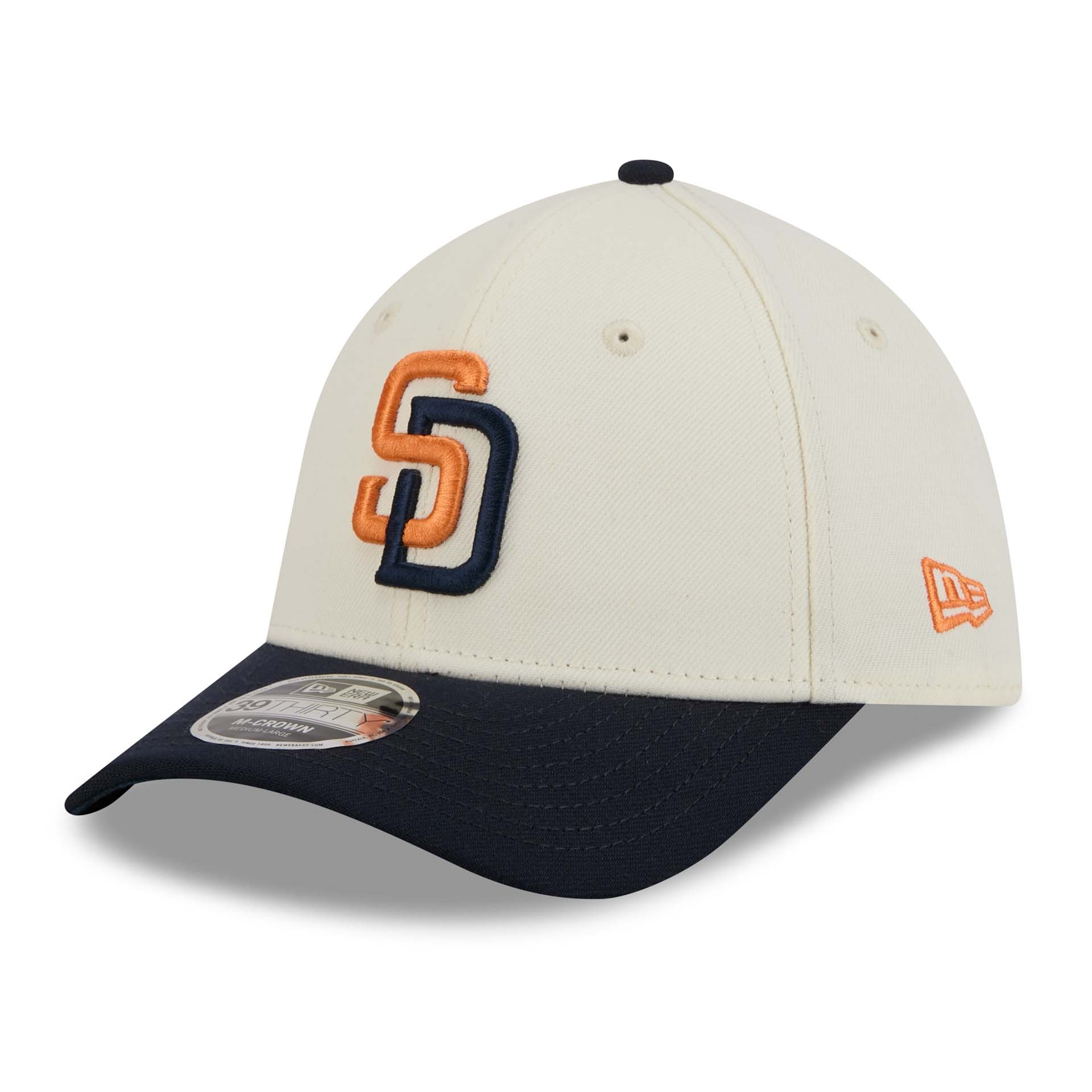 San Diego Padres MLB City Connect 39THIRTY M-Crown Flex Cap Natural