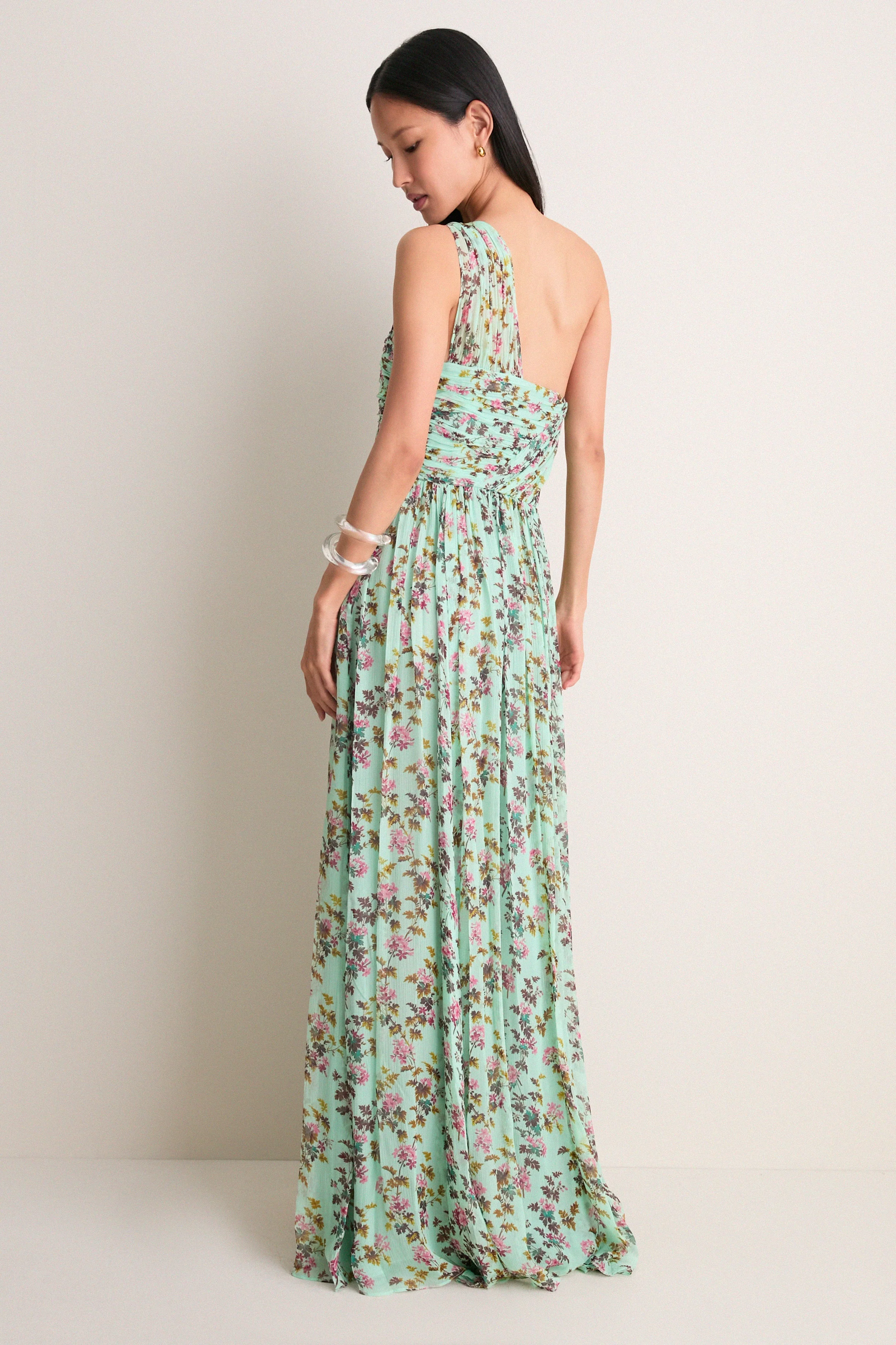 Opaline Aureline Silk Gown