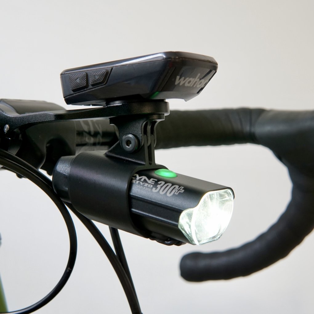 Bikemachine Aero Mount GoPro for Lezyne Micro StVZO 300+