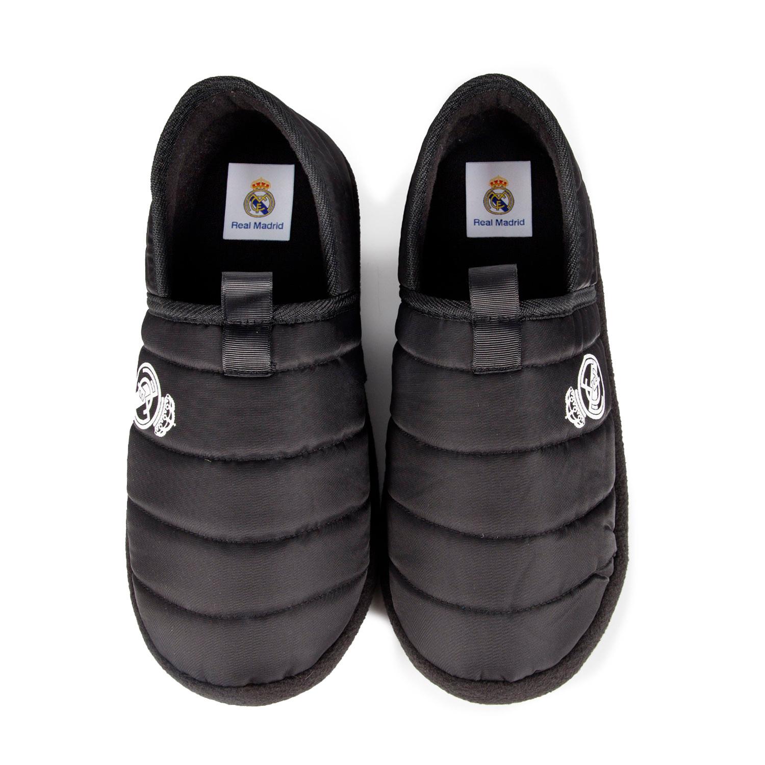 Closed Padded Slipper Black Real Madrid