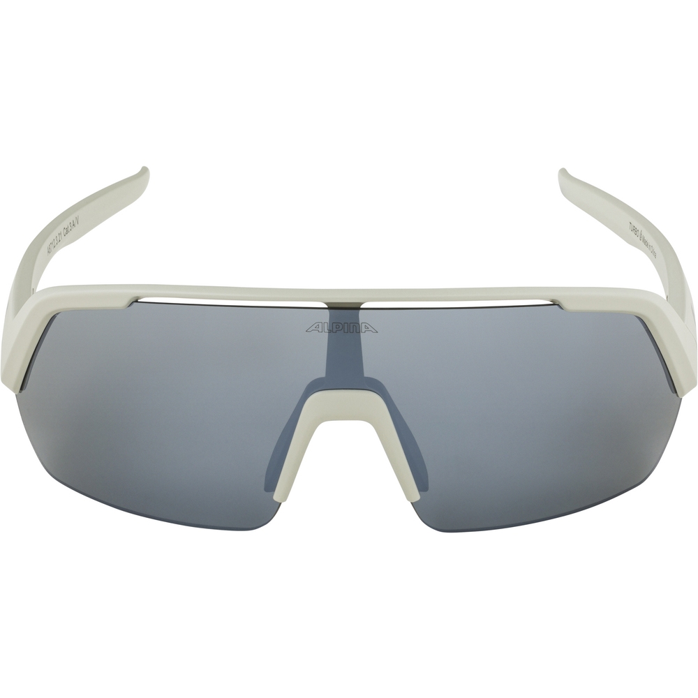 Alpina Turbo HR Glasses - cool-grey matt / black mirror