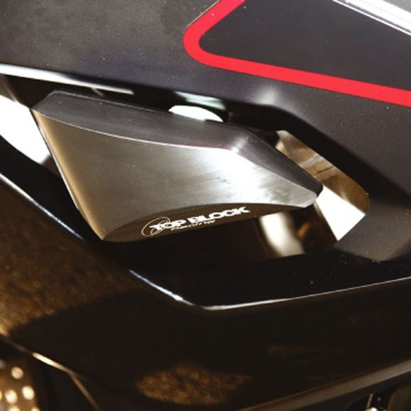 Top Block Frame Sliders KIT PADS - BlackSUZUKI 1000 GSX-R 1000 - 2005 - 2006Ref: tb0067 / rls17
