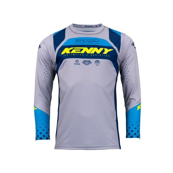 Kenny TRACK FOCUS CHILDREN'S cross jersey - Blue / YellowRef: ke1741-c52437