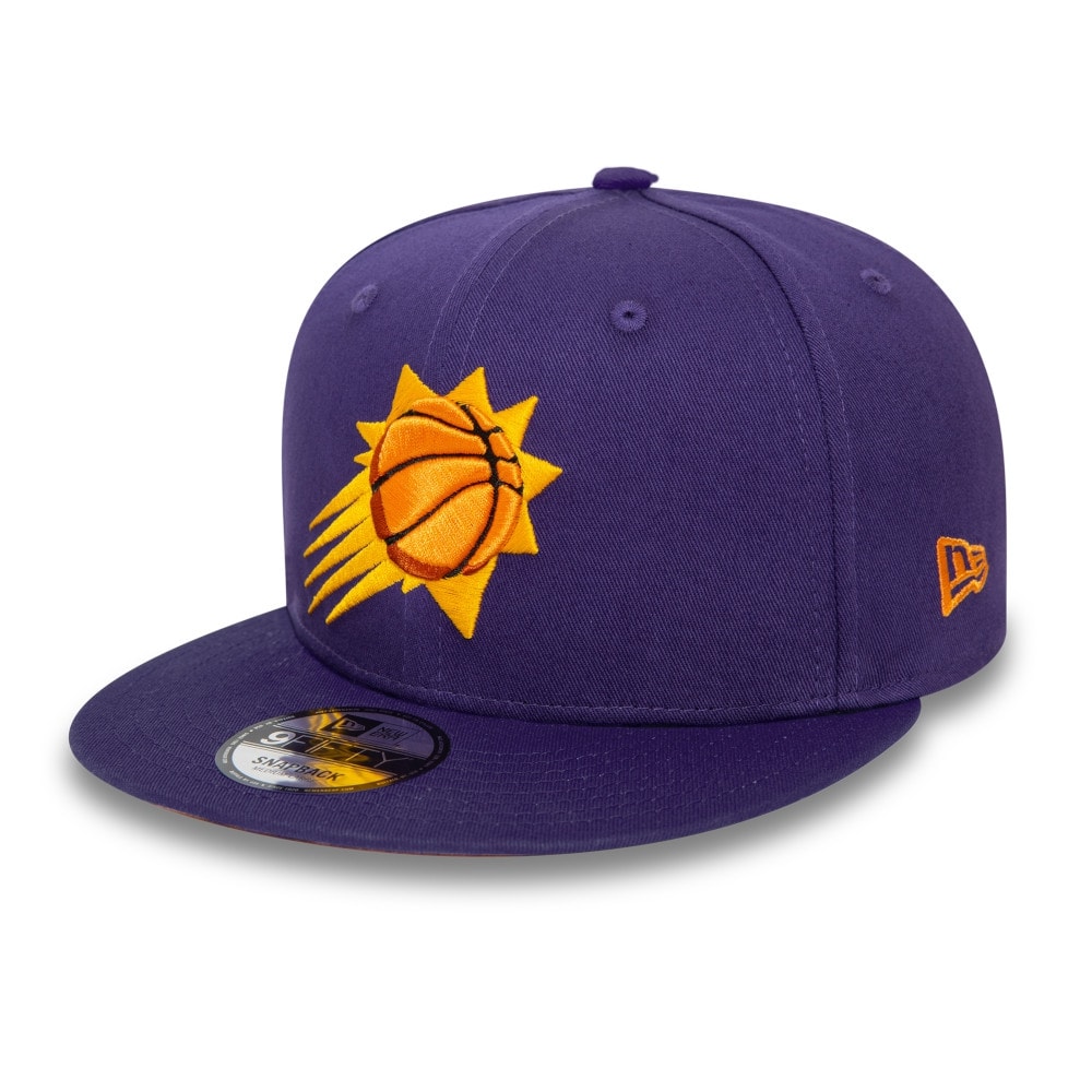 Phoenix Suns Rear Logo New Era 9FIFTY Snapback NBA Cap Purple