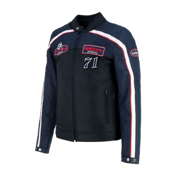 Moto Helstons Formula Sport - Blue / Black JacketRef: HS1129