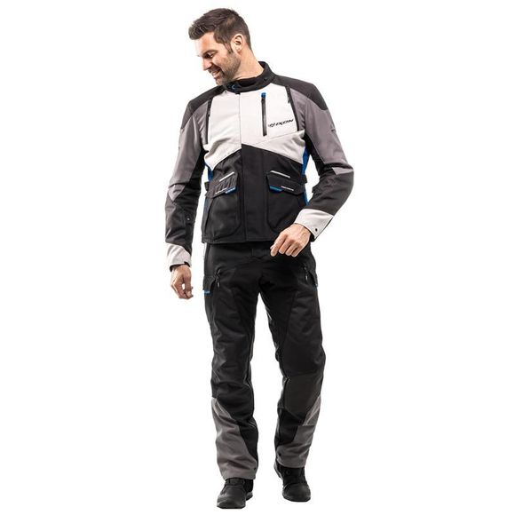 Ixon BALDER Motorcycle Pants – Black / BlueRef: Ix1439-C63773