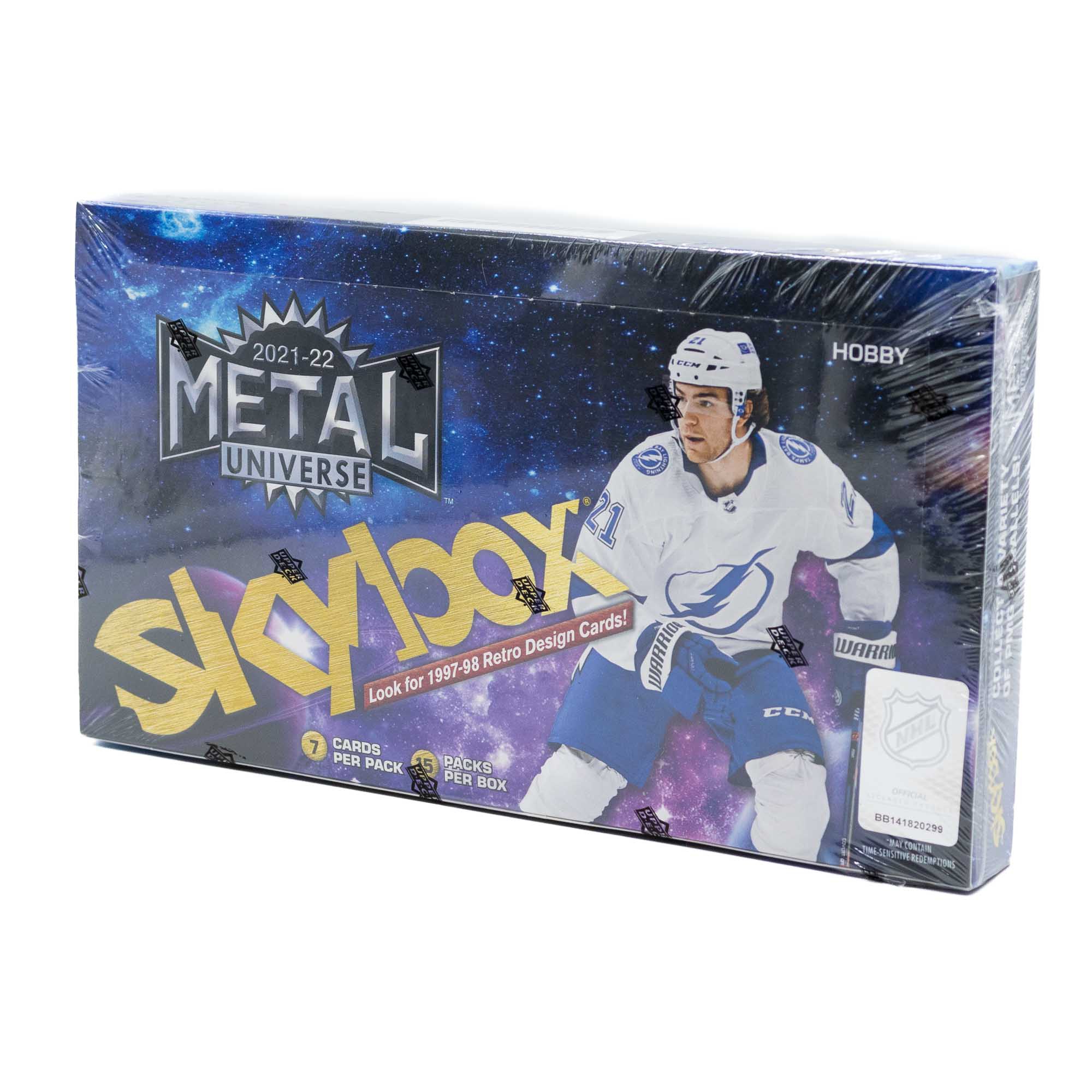 2021/22 Upper Deck Skybox Metal Universe NHL Hockey Hobby Box