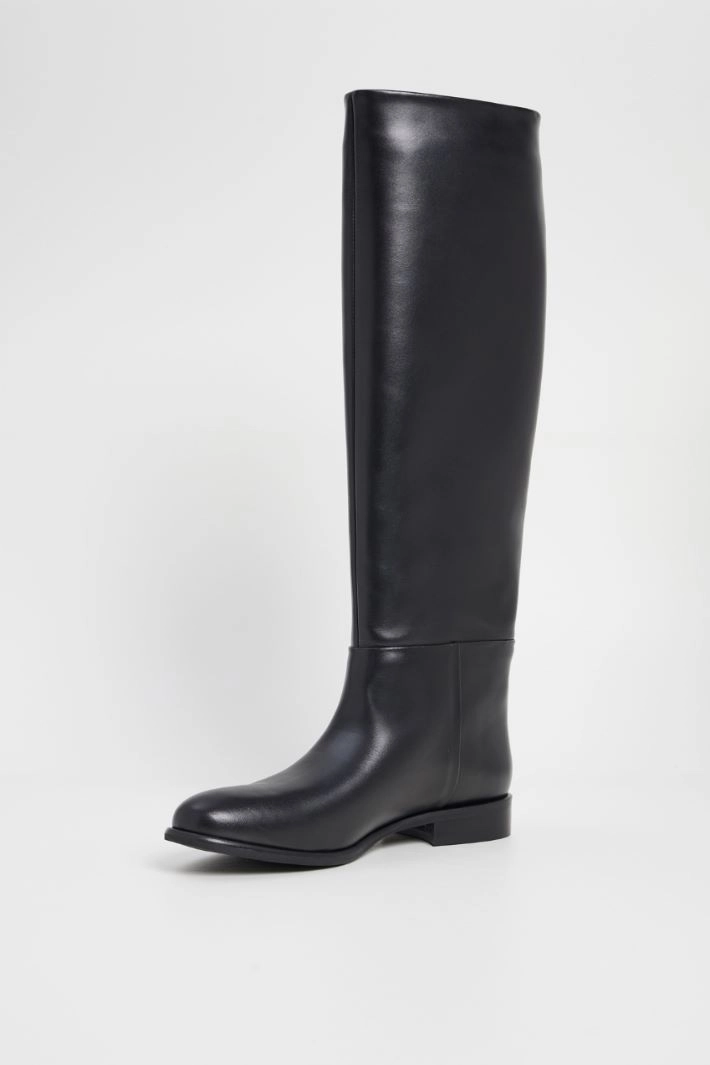 High boots - BLACK