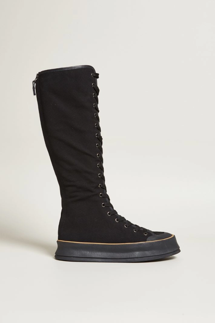 High sneakers - BLACK