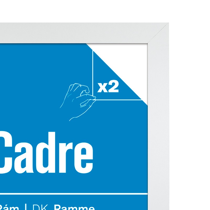 MDF White Frame A3 (29,7 x 42 cm)